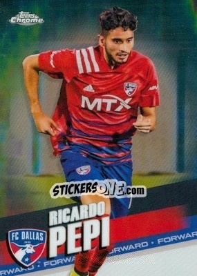 Figurina Ricardo Pepi - Chrome MLS 2022
 n. 18 - Topps