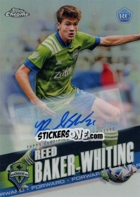 Sticker Reed Baker-Whiting - Chrome MLS 2022
 n. AU81 - Topps