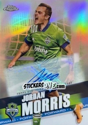 Figurina Jordan Morris - Chrome MLS 2022
 n. AU104 - Topps