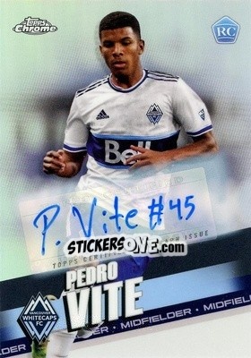 Cromo Pedro Vite - Chrome MLS 2022
 n. AU106 - Topps