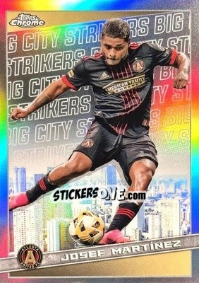 Cromo Josef Martínez - Chrome MLS 2022
 n. BCS-1 - Topps