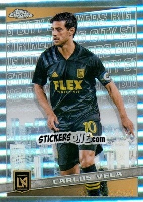 Sticker Carlos Vela - Chrome MLS 2022
 n. BCS-3 - Topps