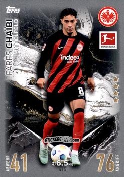 Sticker Farés Chaibi - German Fussball Bundesliga 2023-2024. Match Attax Extra
 n. 475 - Topps
