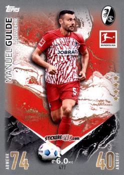 Figurina Manuel Gulde - German Fussball Bundesliga 2023-2024. Match Attax Extra
 n. 477 - Topps