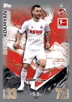 Sticker Sargis Adamyan - German Fussball Bundesliga 2023-2024. Match Attax Extra
 n. 488 - Topps