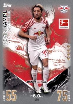 Sticker Kevin Kampl - German Fussball Bundesliga 2023-2024. Match Attax Extra
 n. 490 - Topps