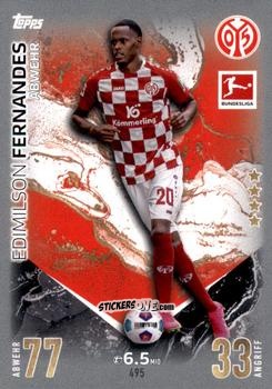 Sticker Edimilson Fernandes - German Fussball Bundesliga 2023-2024. Match Attax Extra
 n. 495 - Topps