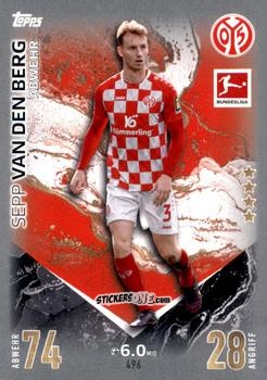 Sticker Sepp van den Berg - German Fussball Bundesliga 2023-2024. Match Attax Extra
 n. 496 - Topps