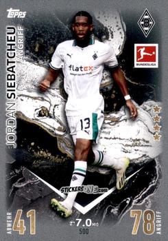 Cromo Jordan Siebatcheu - German Fussball Bundesliga 2023-2024. Match Attax Extra
 n. 500 - Topps