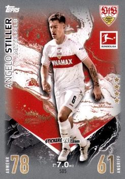 Cromo Angelo Stiller - German Fussball Bundesliga 2023-2024. Match Attax Extra
 n. 505 - Topps