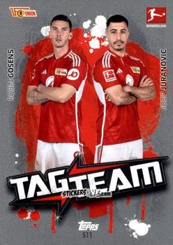 Sticker Robin Gosens / Josip Juranovic - German Fussball Bundesliga 2023-2024. Match Attax Extra
 n. 511 - Topps