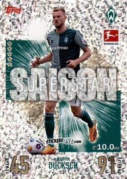 Cromo Marvin Ducksch - German Fussball Bundesliga 2023-2024. Match Attax Extra
 n. 531 - Topps
