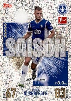 Cromo Fabian Nürnberger - German Fussball Bundesliga 2023-2024. Match Attax Extra
 n. 532 - Topps