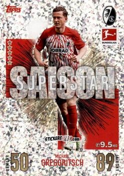 Figurina Michael Gregoritsch - German Fussball Bundesliga 2023-2024. Match Attax Extra
 n. 535 - Topps