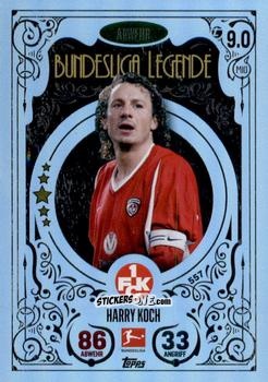 Sticker Harry Koch - German Fussball Bundesliga 2023-2024. Match Attax Extra
 n. 557 - Topps