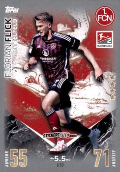 Sticker Florian Flick - German Fussball Bundesliga 2023-2024. Match Attax Extra
 n. 610 - Topps