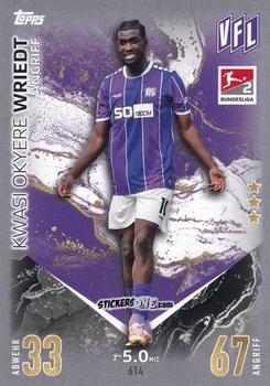 Cromo Kwasi Okyere Wriedt - German Fussball Bundesliga 2023-2024. Match Attax Extra
 n. 614 - Topps