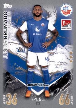 Cromo Junior Brumado - German Fussball Bundesliga 2023-2024. Match Attax Extra
 n. 622 - Topps