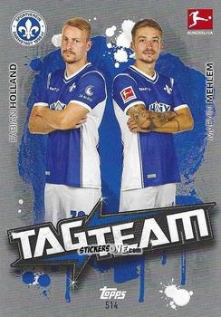 Figurina Fabian Holland / Marvin Mehlem - German Fussball Bundesliga 2023-2024. Match Attax Extra
 n. 514 - Topps