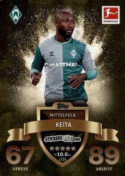 Sticker Naby Keita - German Fussball Bundesliga 2023-2024. Match Attax Extra
 n. LE24 - Topps