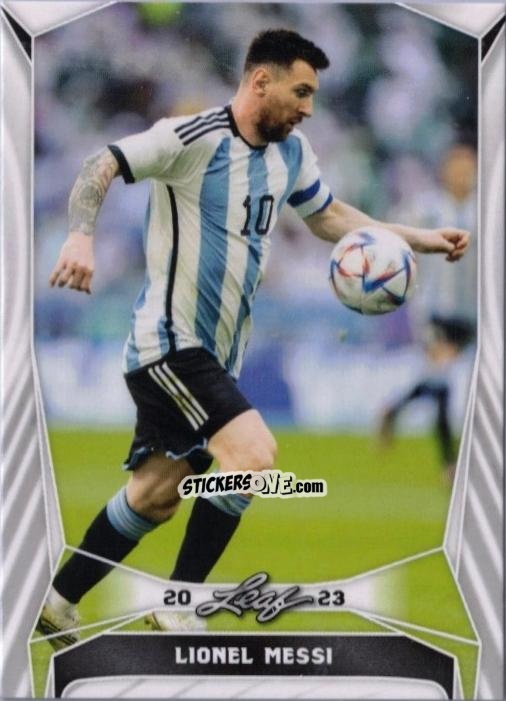 Cromo Lionel Messi - Soccer 2023
 n. B7 - Leaf