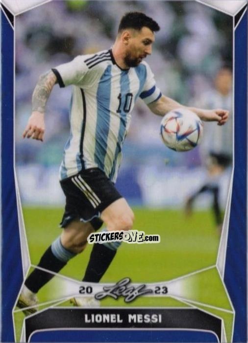 Cromo Lionel Messi - Soccer 2023
 n. B7b - Leaf