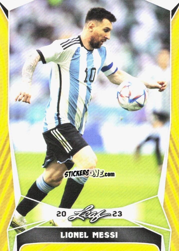 Cromo Lionel Messi - Soccer 2023
 n. B7g - Leaf