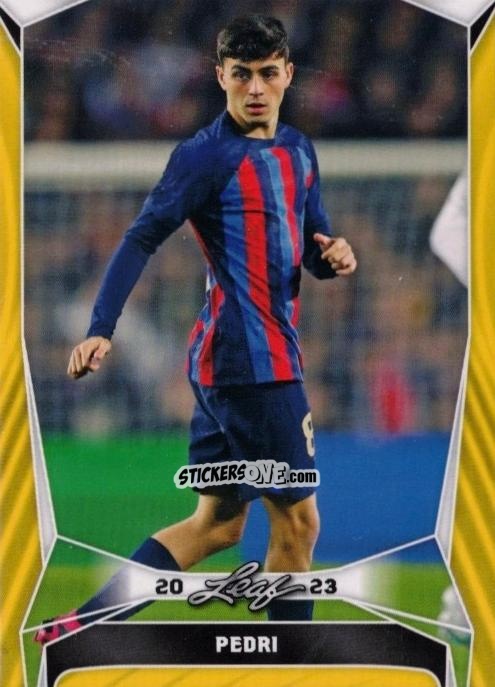Sticker Pedri - Soccer 2023
 n. B9g - Leaf