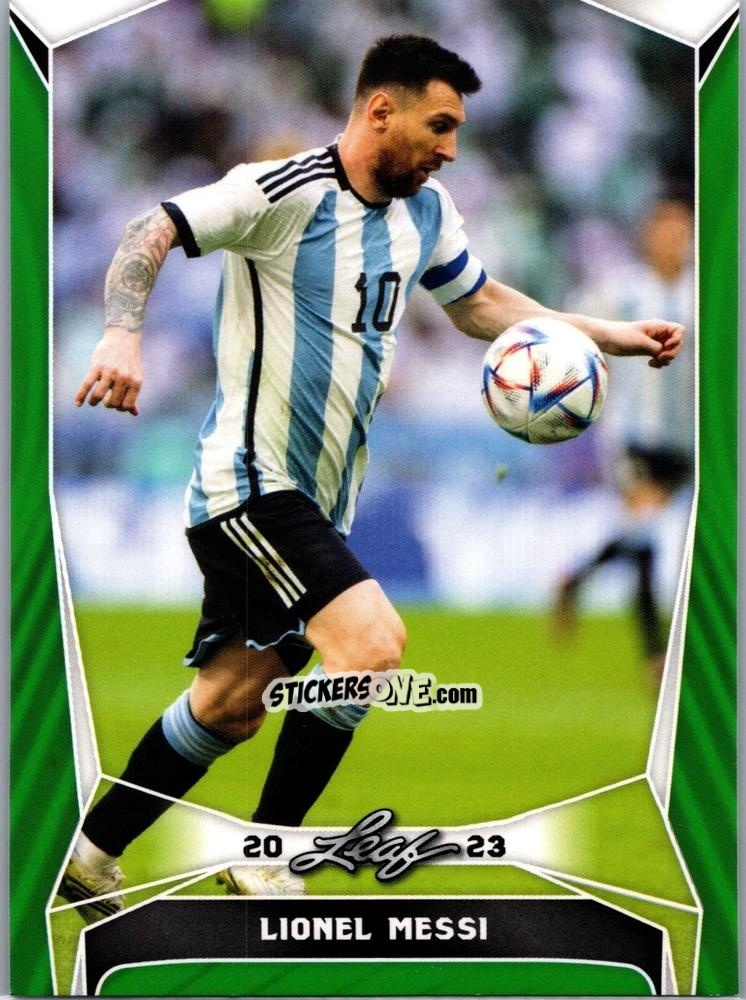 Cromo Lionel Messi - Soccer 2023
 n. B7gr - Leaf