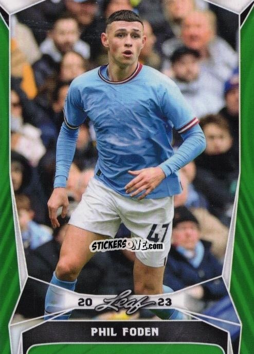 Cromo Phil Foden - Soccer 2023
 n. B10gr - Leaf