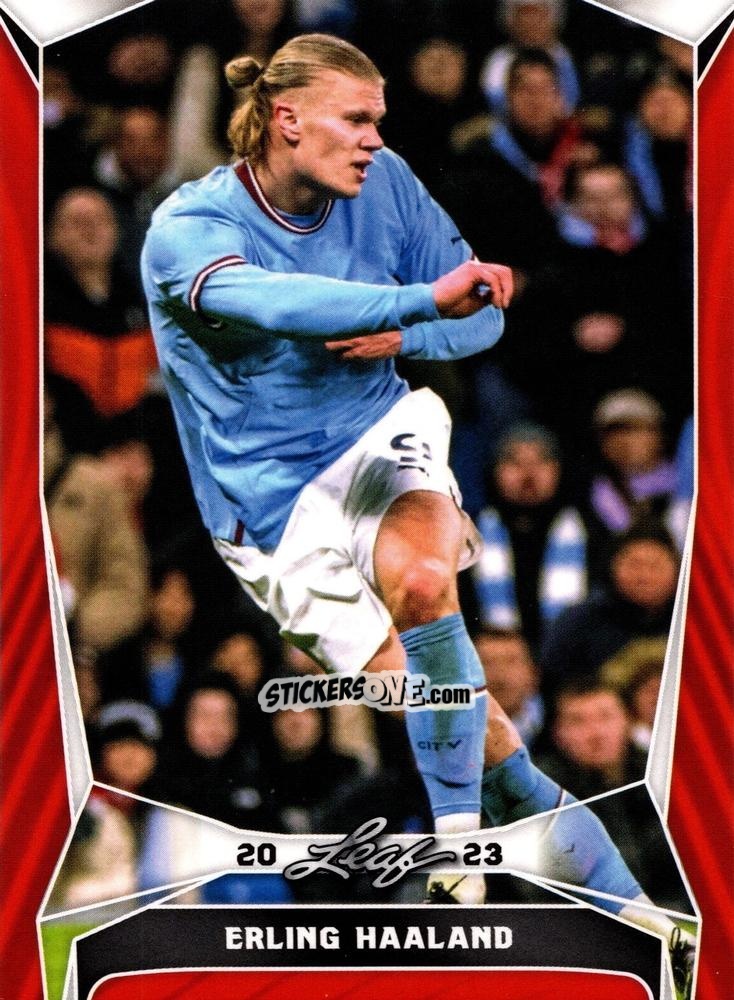 Cromo Erling Haaland - Soccer 2023
 n. B4r - Leaf