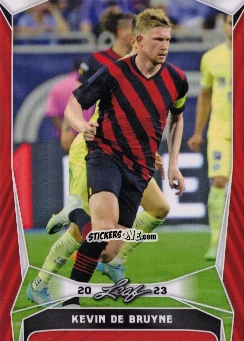 Cromo Kevin De Bruyne - Soccer 2023
 n. B6r - Leaf