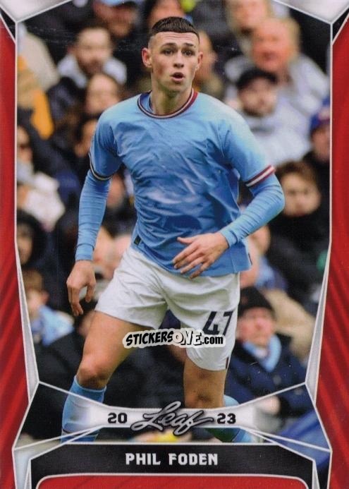 Cromo Phil Foden - Soccer 2023
 n. B10r - Leaf