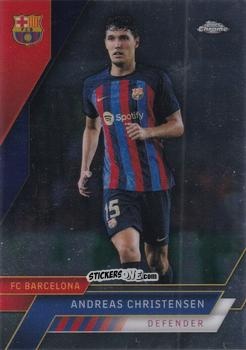 Cromo Andreas Christensen - Chrome FC Barcelona 2022-2023
 n. 78 - Topps