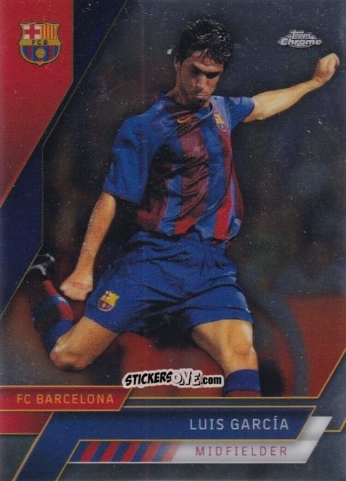 Cromo Luis Garcia - Chrome FC Barcelona 2022-2023
 n. 85 - Topps