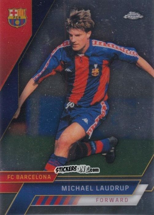 Figurina Michael Laudrup - Chrome FC Barcelona 2022-2023
 n. 89 - Topps