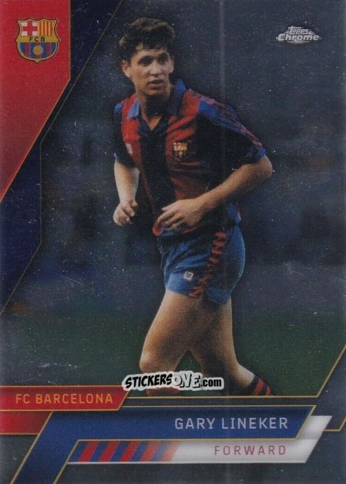 Sticker Gary Lineker - Chrome FC Barcelona 2022-2023
 n. 92 - Topps