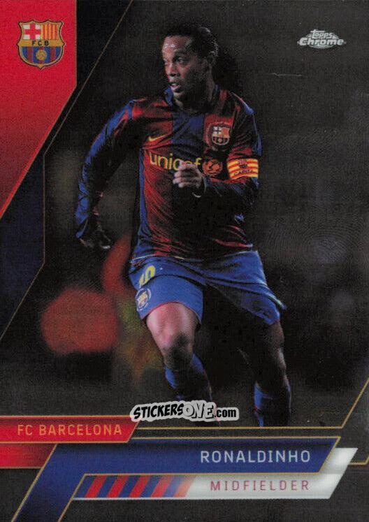 Cromo Ronaldinho - Chrome FC Barcelona 2022-2023
 n. 94 - Topps
