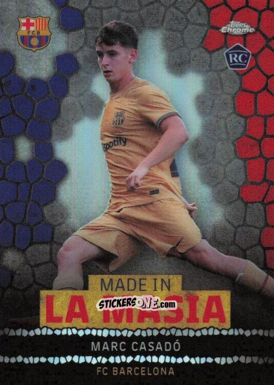 Sticker Marc Casadó - Chrome FC Barcelona 2022-2023
 n. LA-11 - Topps