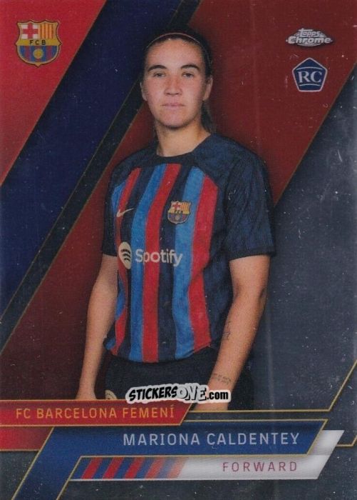 Cromo Mariona Caldentey - Chrome FC Barcelona 2022-2023
 n. 2 - Topps