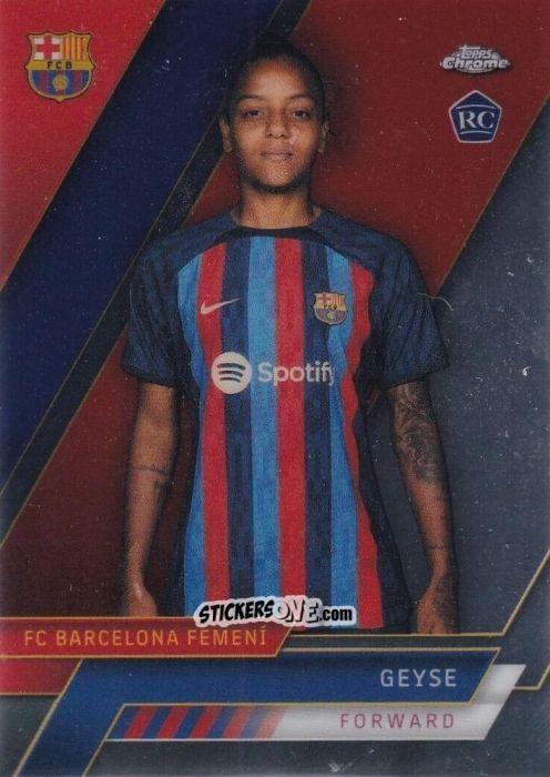 Cromo Geyse - Chrome FC Barcelona 2022-2023
 n. 5 - Topps