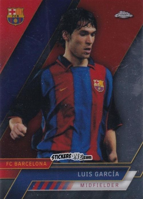 Figurina Luis Garcia - Chrome FC Barcelona 2022-2023
 n. 35 - Topps