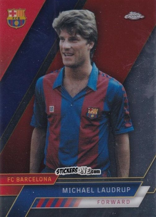 Figurina Michael Laudrup - Chrome FC Barcelona 2022-2023
 n. 39 - Topps