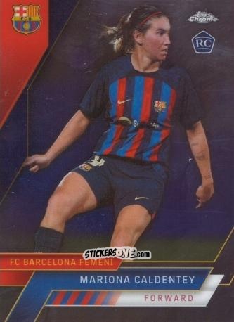 Cromo Mariona Caldentey - Chrome FC Barcelona 2022-2023
 n. 52 - Topps