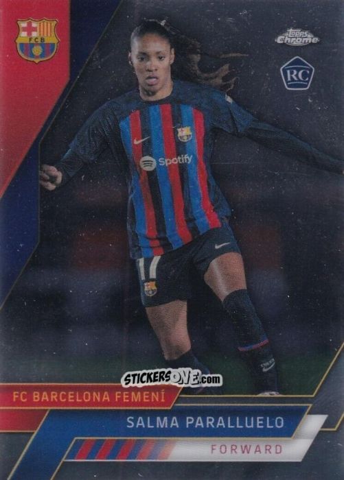 Sticker Salma Paralluelo - Chrome FC Barcelona 2022-2023
 n. 53 - Topps