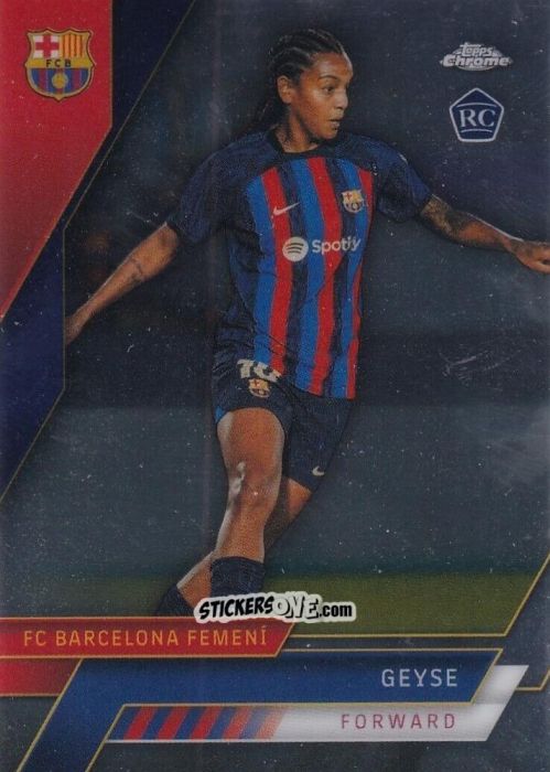 Sticker Geyse - Chrome FC Barcelona 2022-2023
 n. 55 - Topps