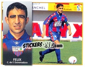 Figurina Felix - Liga Spagnola 1998-1999 n. 186 - Colecciones ESTE