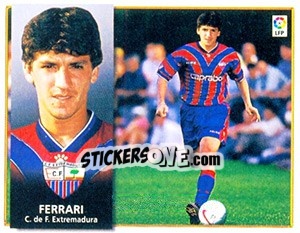 Figurina 31) Ferrari (Extremadura) - Liga Spagnola 1998-1999 n. 549 - Colecciones ESTE