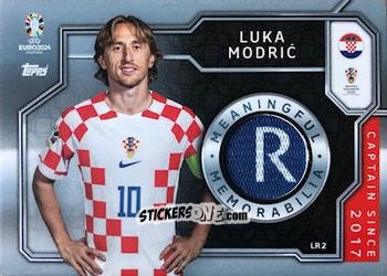 Cromo Luka Modrić - UEFA Euro 2024. Match Attax
 n. LR2 - Topps