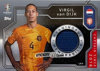 Figurina Virgil van Dijk - UEFA Euro 2024. Match Attax
 n. LR4 - Topps
